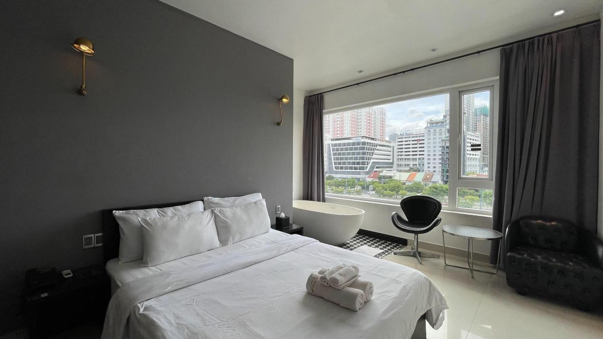 A In Hotel Riverside Cidade de Ho Chi Minh Exterior foto